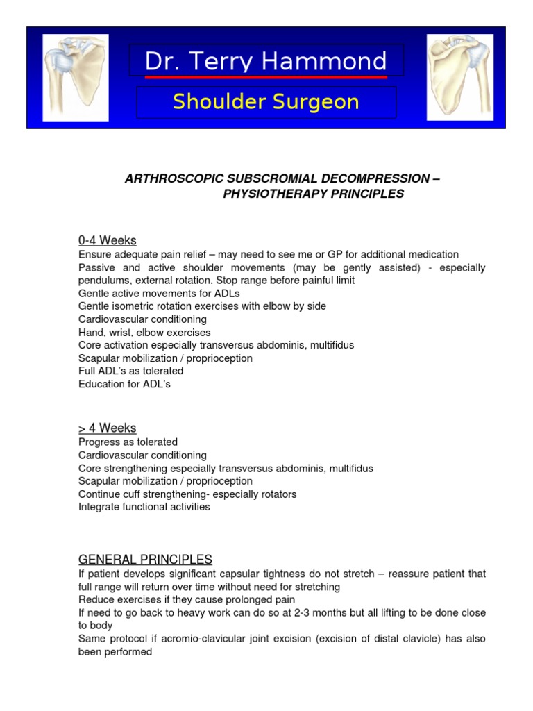 Arth Sub Decompression | PDF