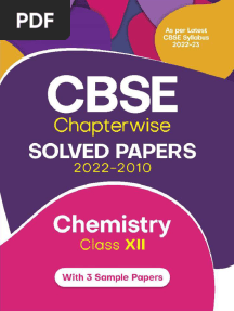Arihant Chapterwise Solved Papers Class 12 Chemistry 2023.Pdf - Compressed