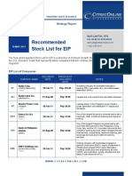 EIP List of Premium Growth Stocks for Long-Term Shareholder Value