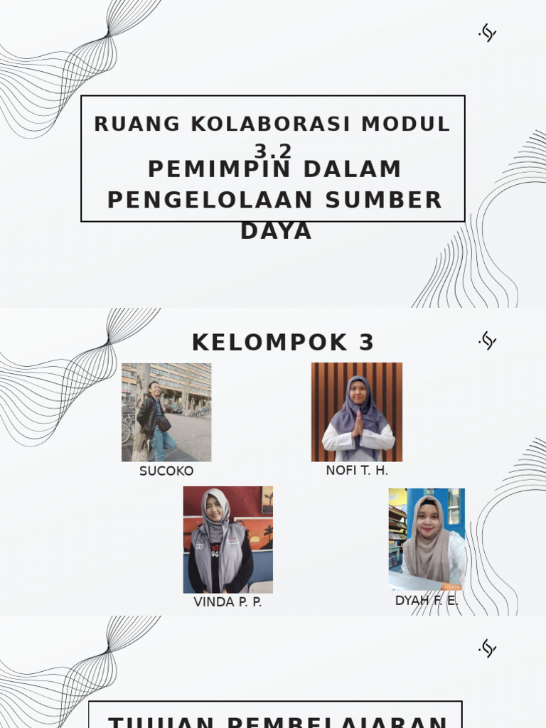 Pemimpin dalam Pengelolaan Sumber Daya | PDF