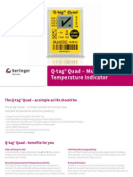 Q-Tag Quad - Multi-Limit Temperature Indicator