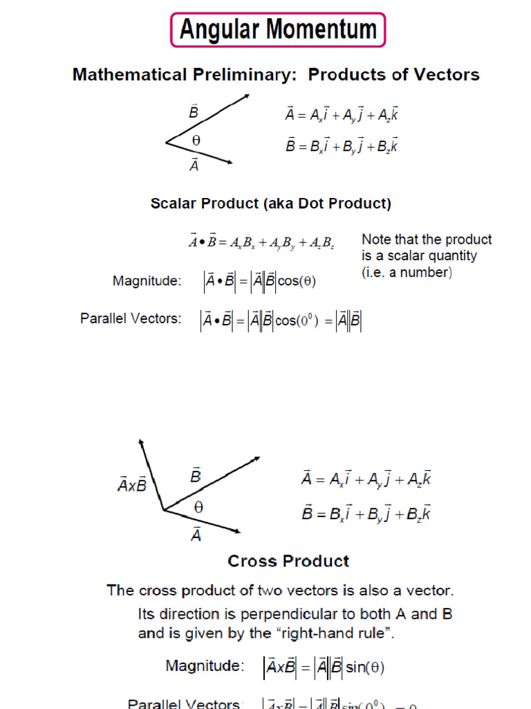 Orbital Angular Momentum PDF | PDF