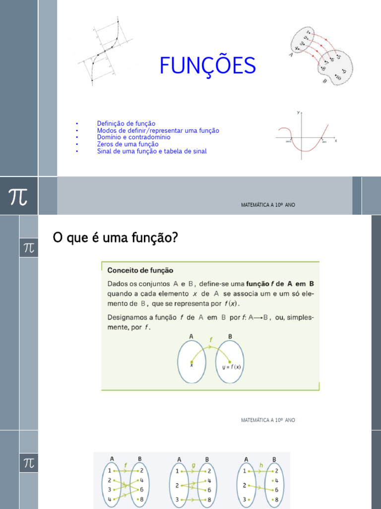 FUNÇÕES_Generalidades | PDF | Função (Matemática) | Domínio de ...