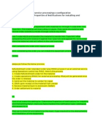 PM Maintenance & Service Processing Configuration Control Determine Properties of Notifications For Installing and Removing Parts