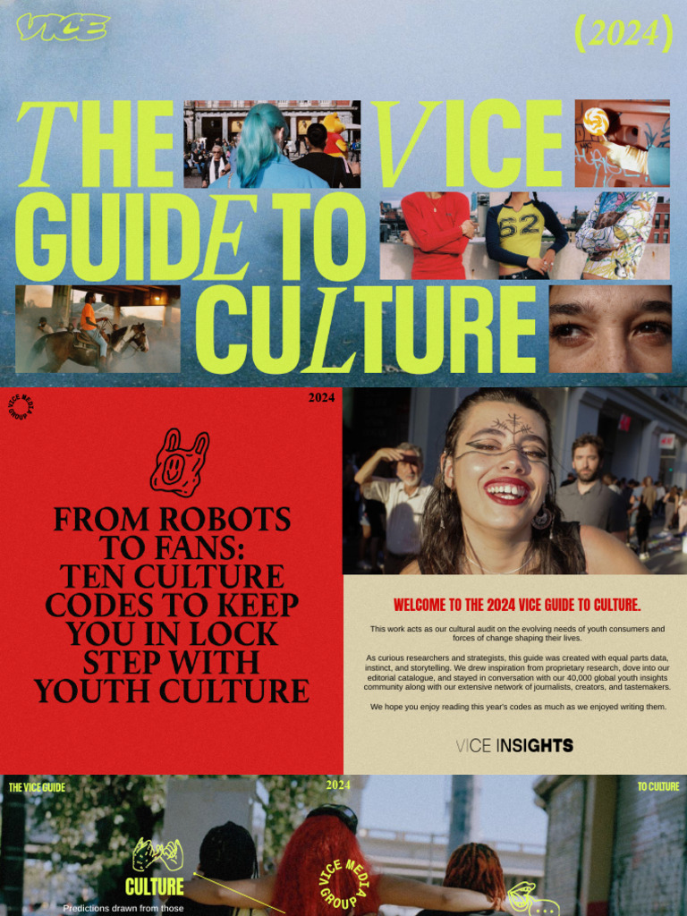 The Vice Guide To Culture 2024 - Teaser | PDF