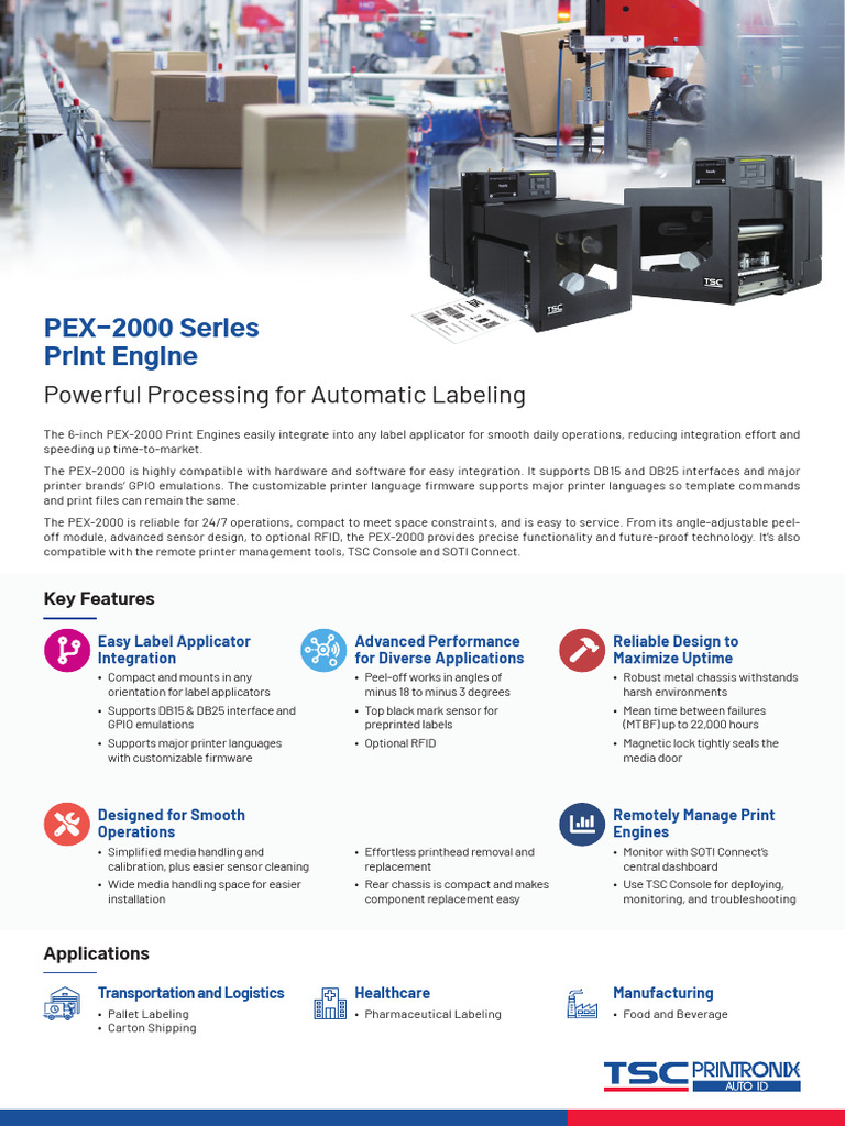 PEX-2000 Datasheet EN Web 20230107 | PDF | Barcode | Radio Frequency ...