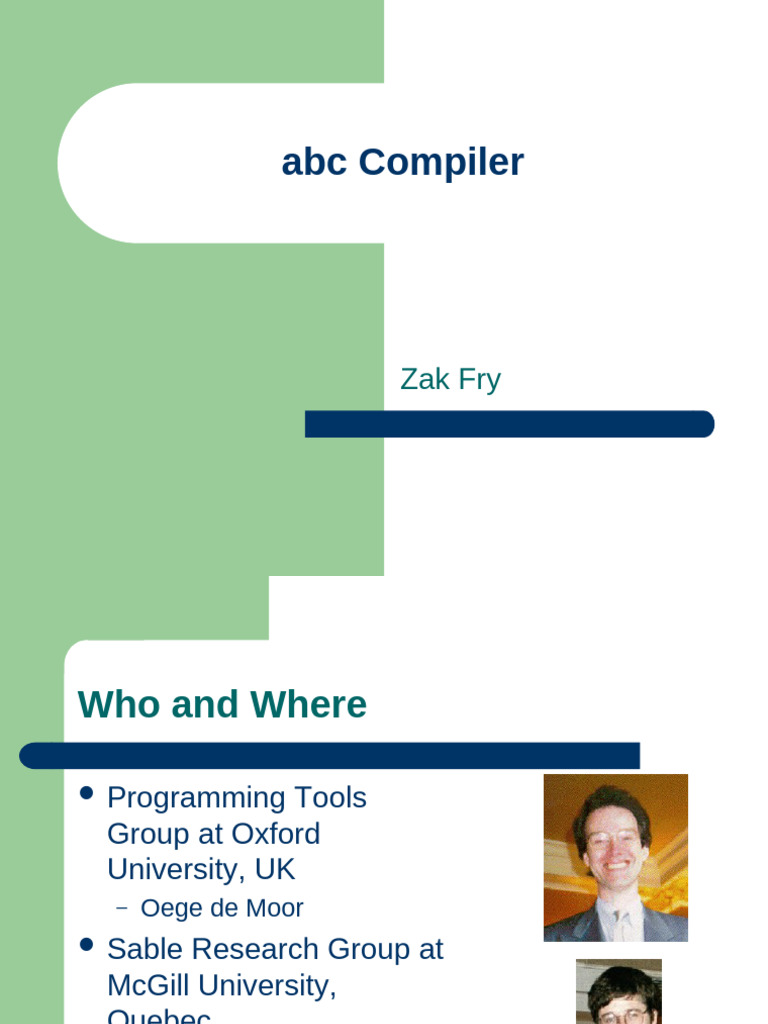 Abc compiler pdf