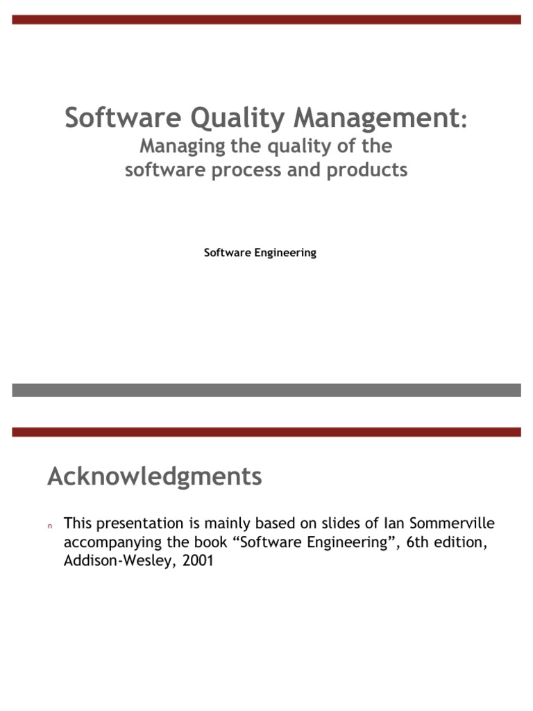 Software Quality Management Systems | PDF | Iso 9000 | Business Process