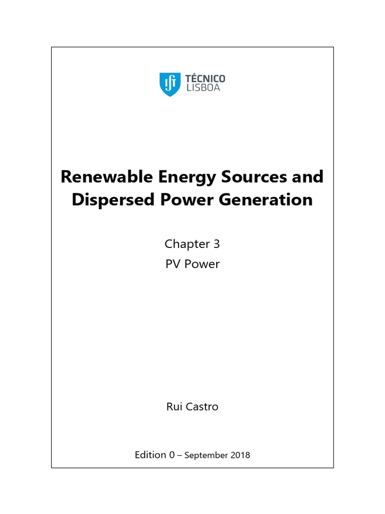 Erpd PV V0 | PDF | Photovoltaics | Photovoltaic System