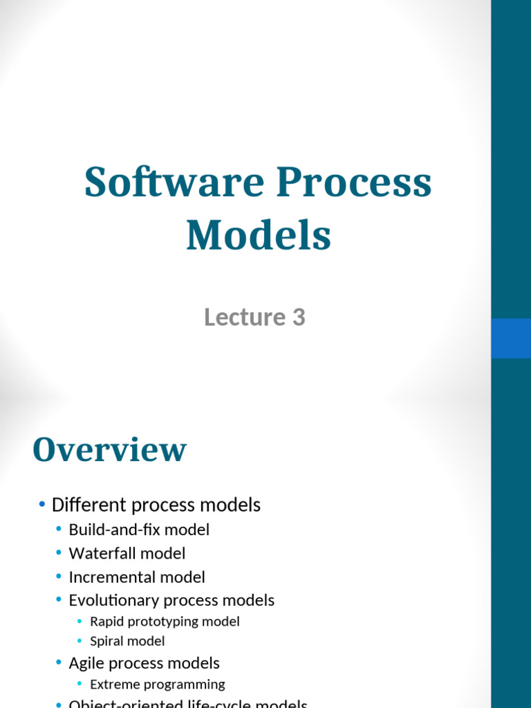 4 25655 SE291 2020 1 2 1 Lecture 3 - Software Process Models | PDF ...