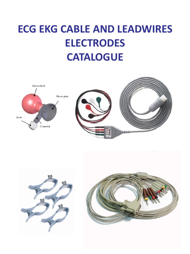 Compatible With Mindray One Piece ECG Cable With 3-Lead Leadwire For Patient Monitor Aha Snap 1