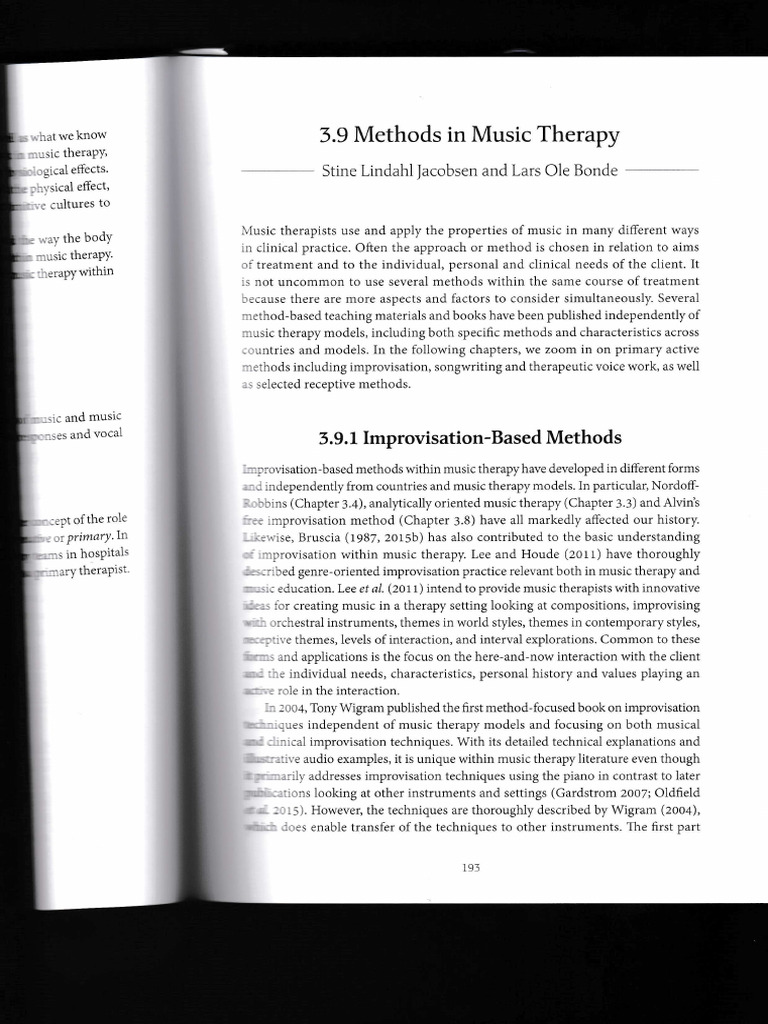 Mastering Music Therapy Methods | PDF | Psychotherapy