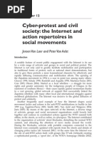 Cyber-Protest and Civil The Internet and Action Repertoires in Social Movements