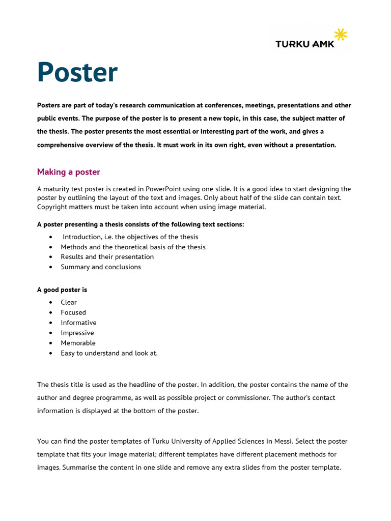 Poster Pdf Business