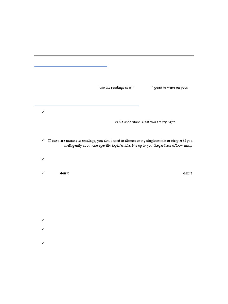 Guidelines For Writing Reflection Papers | PDF | Thought | Critical ...