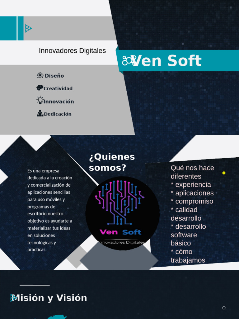 Innovación Digital con Ven Soft | PDF | Software de la aplicacion ...