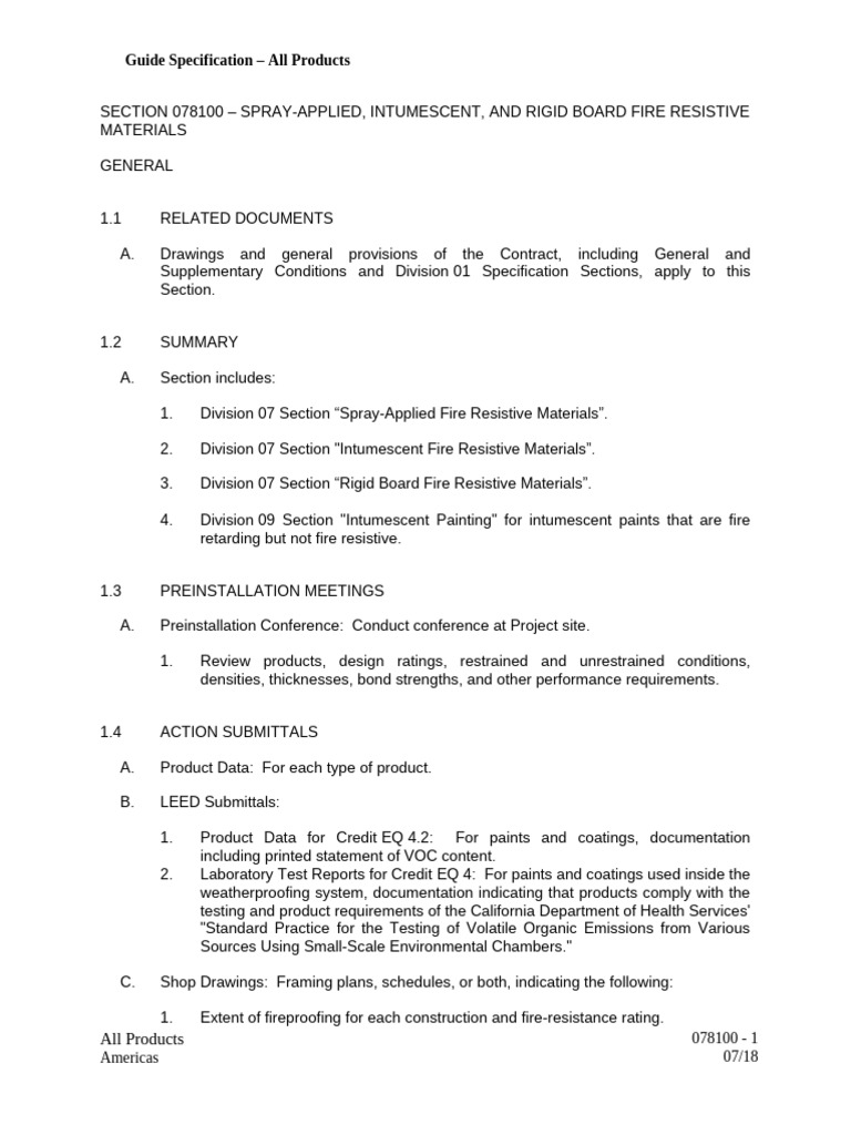 CAFCO All Products Spec Dual Branding Update 10 19 | PDF ...