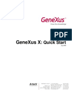 En Genexus x Quick Start