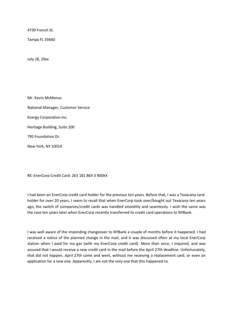 Scrisoare Engleza - Plangere