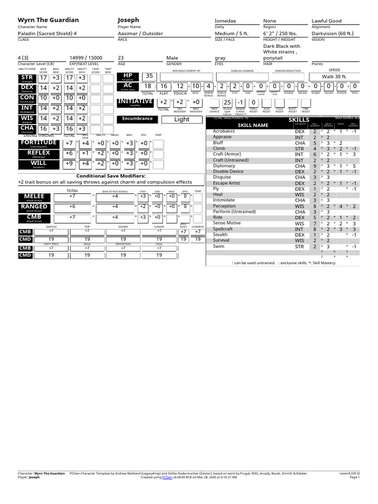 My pc pdf sword armour