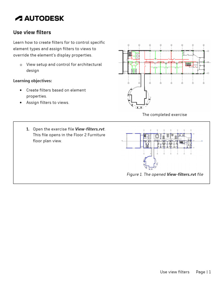 Creating View Filters in Revit | PDF | Color | Computer Graphics
