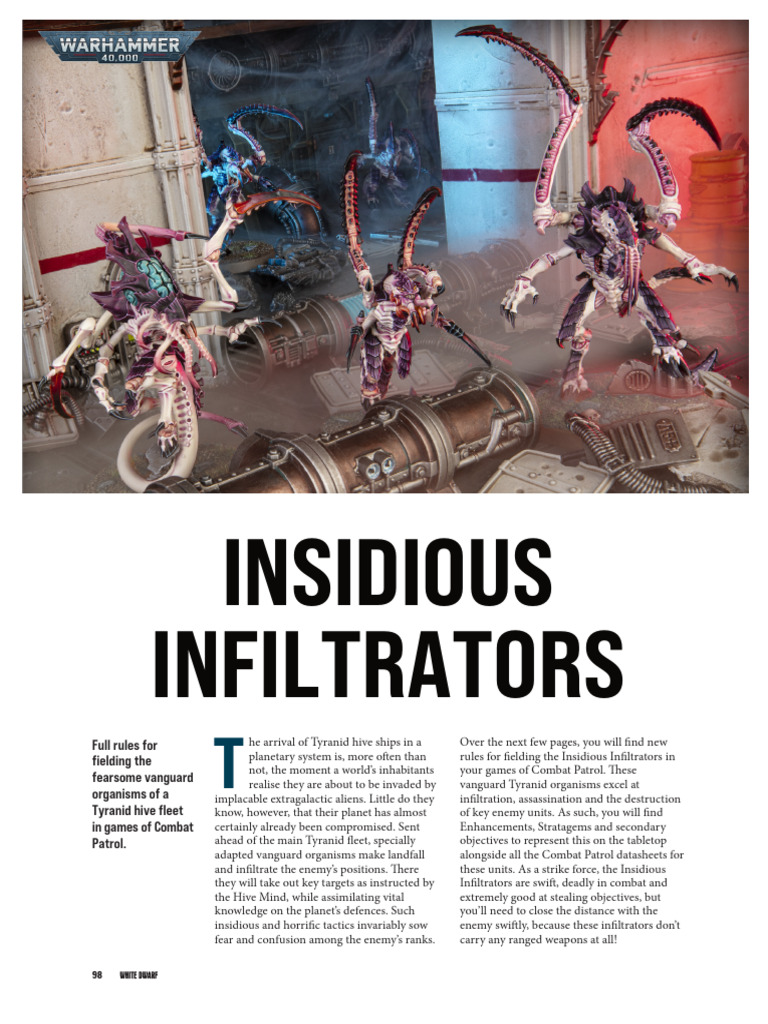 CP - Tyranids 10.2A - Insidious Infiltrators | PDF | Battles | Predation