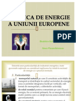 POLITICA DE ENERGIE