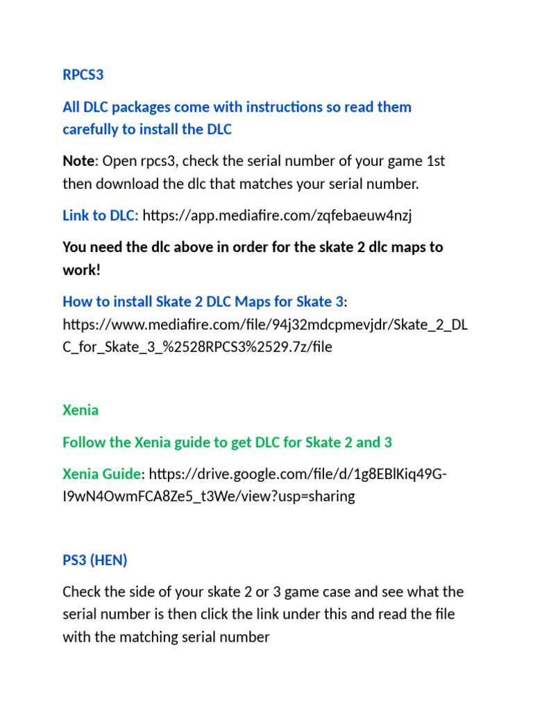 Installing DLC for All Platforms | PDF