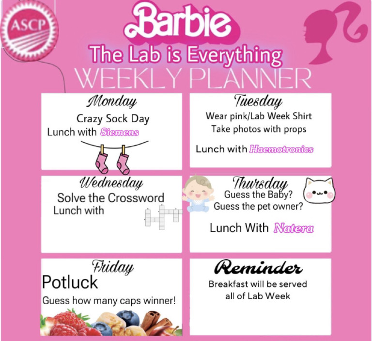 Lab Week Schedule | PDF