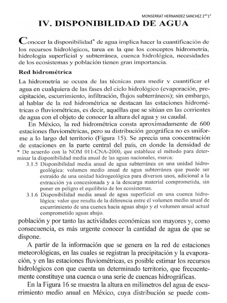 Escasez de Agua en México: Causas y Soluciones | PDF | Agua | Agua ...