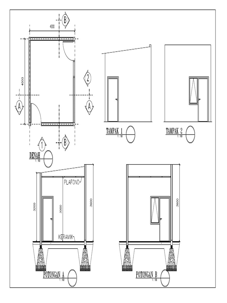 Denah rumah control pdf