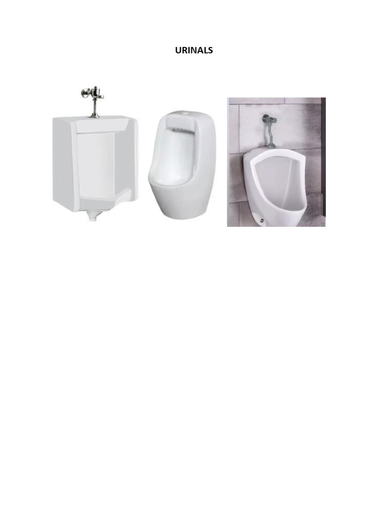 Urinals | PDF