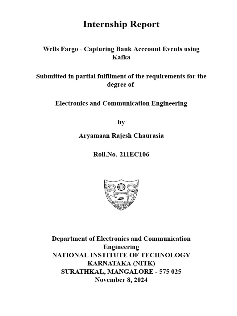 PHD Thesis Template NITK Surathkal 1 | PDF | Computers | Technology ...