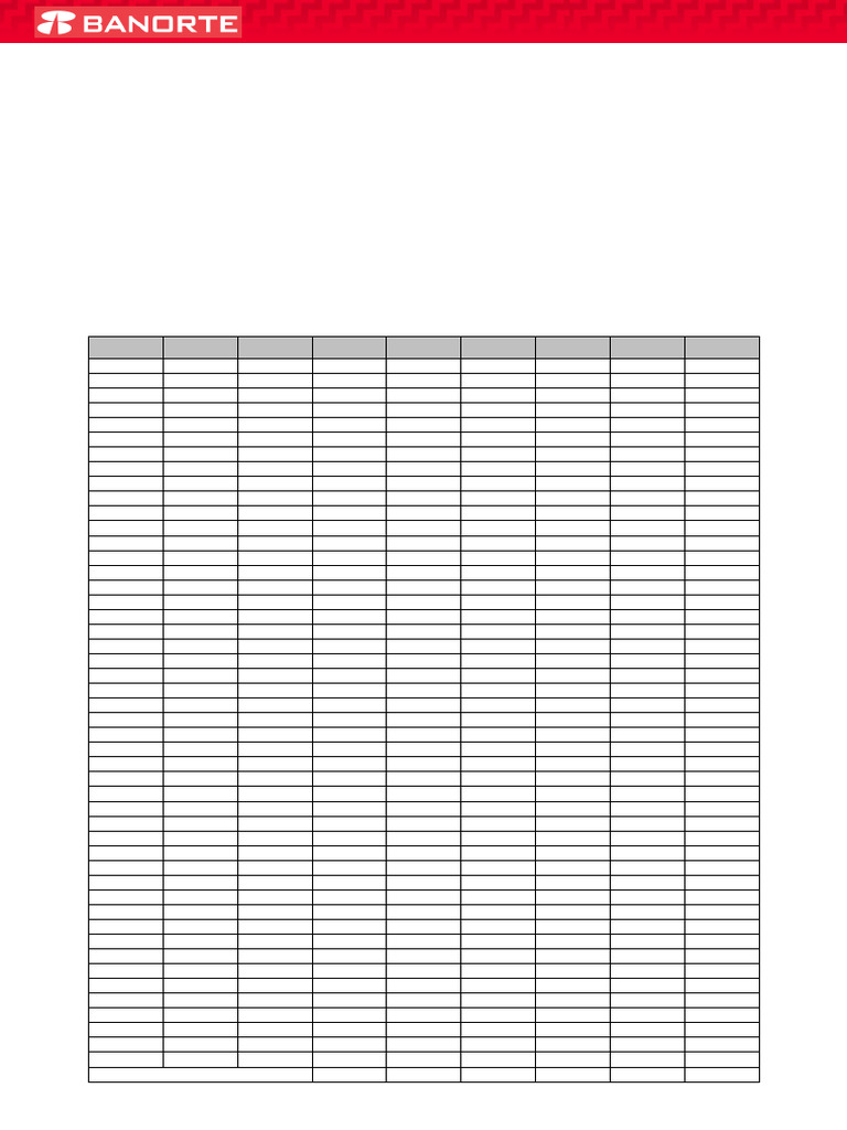 Tabla Amortizacion de Credito | PDF | Crédito | Finanzas y dinero