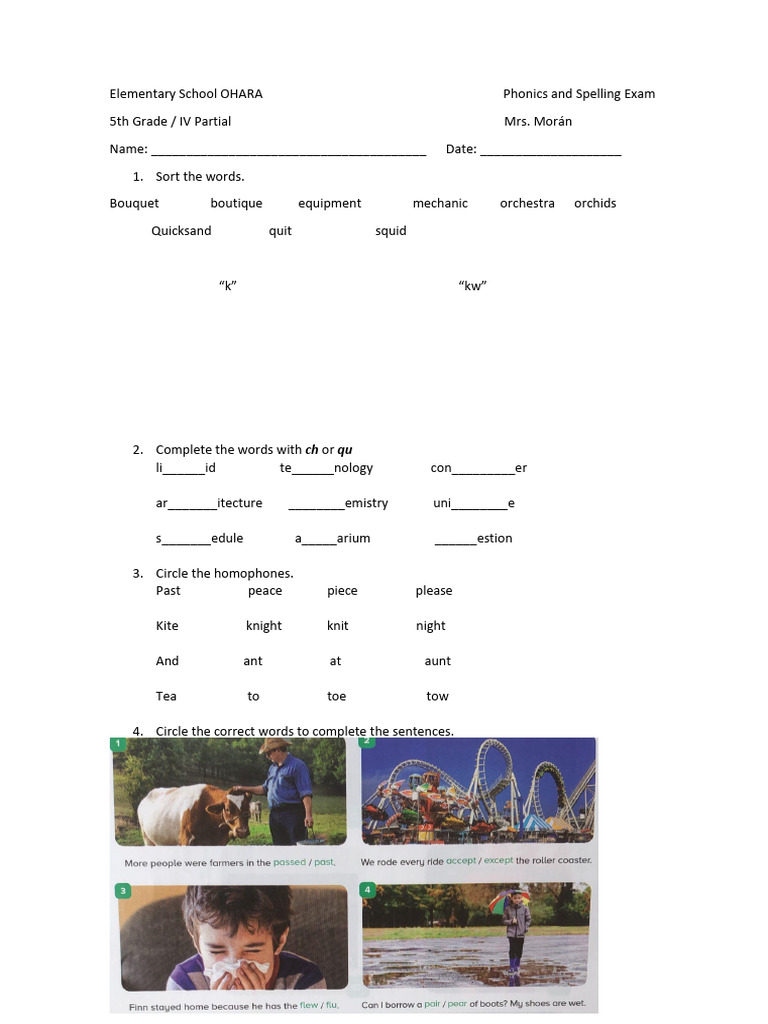 5th phonics and spelling pdf