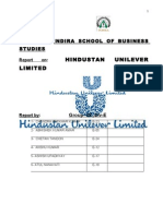 Hindustan Unilever Limited Report