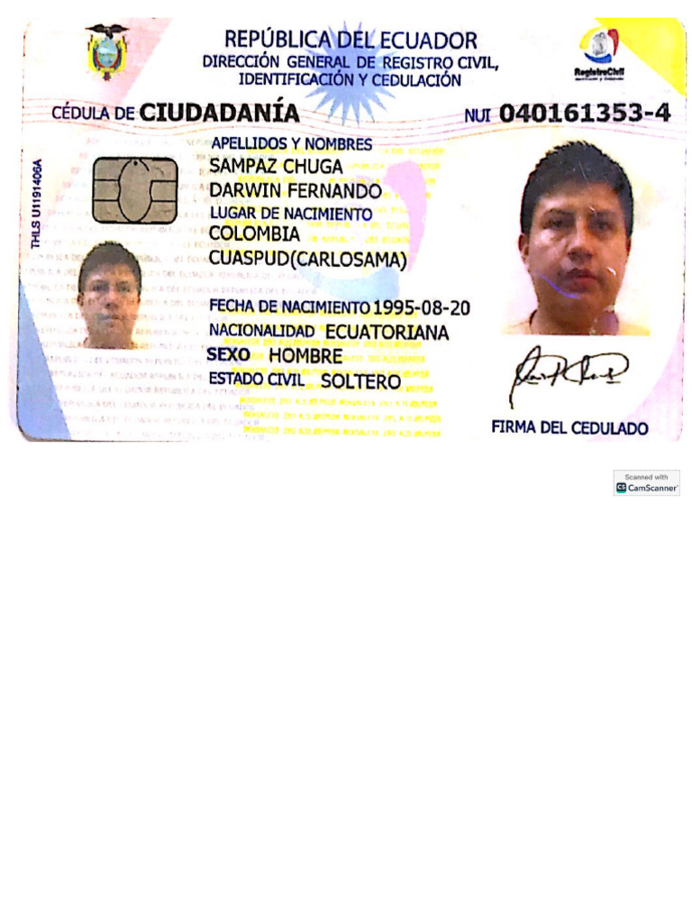 Cédula | PDF