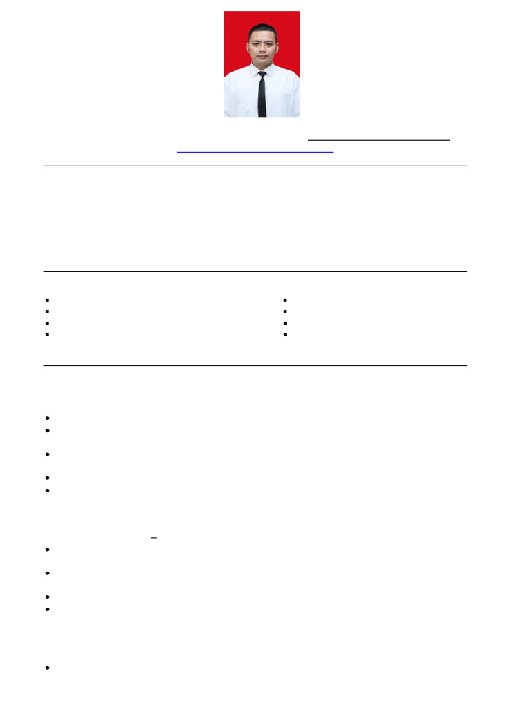 CV Ats Amf | PDF