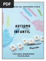 eBook - 200 Sugestões de Conteúdos Para AUTISMO INFANTIL