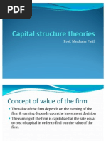 Capital Structure Theories FINAL