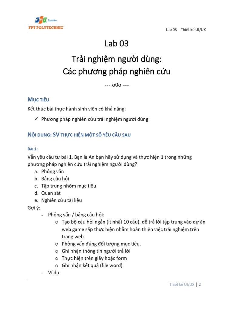 Lab 03 (2.1) | PDF