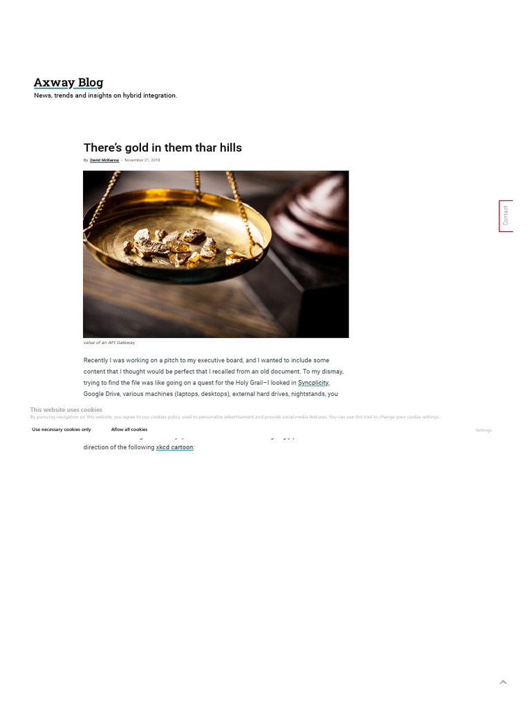 Value of An API Gateway, Microservices & Ipaas Explained | PDF | Computing