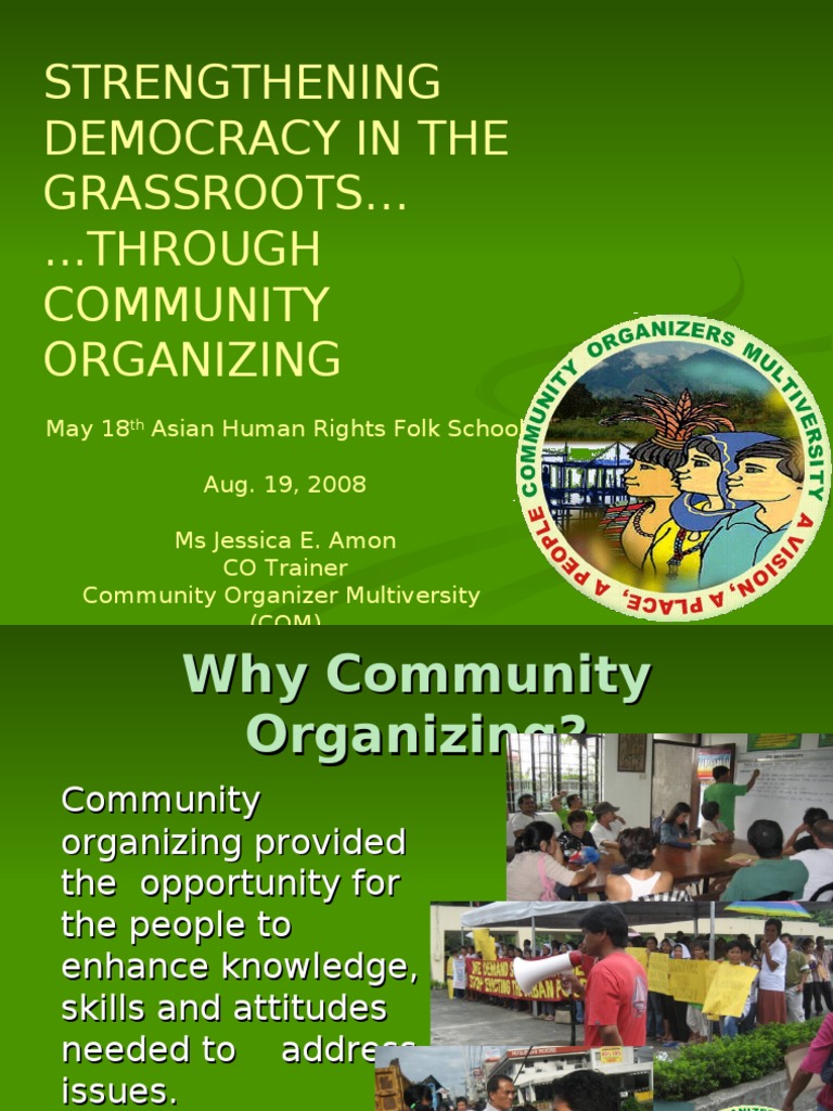 Empowering Grassroots Democracy | PDF | Community Organizing | Empowerment