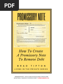 Promissory Note How To Create A Promissory Note To 230325 120535