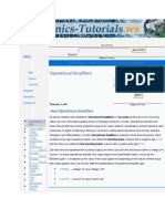 Electronics Tutorial About Operational Amplifiers