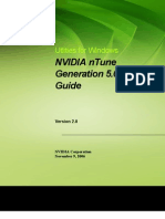 Nvidia Ntune 5.0 User Guide