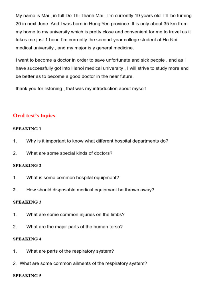 Medical Student Introduction and Topics | PDF | Heart Valve | Chronic ...