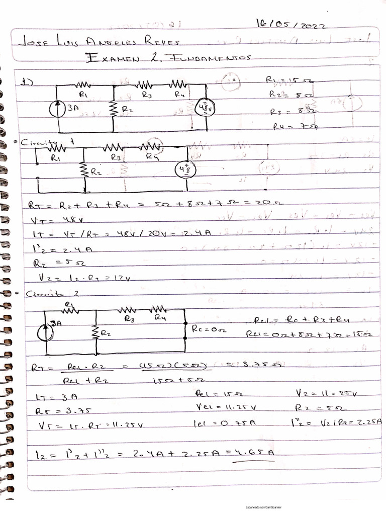 SegundoExamenFundamentosE JLAR | PDF