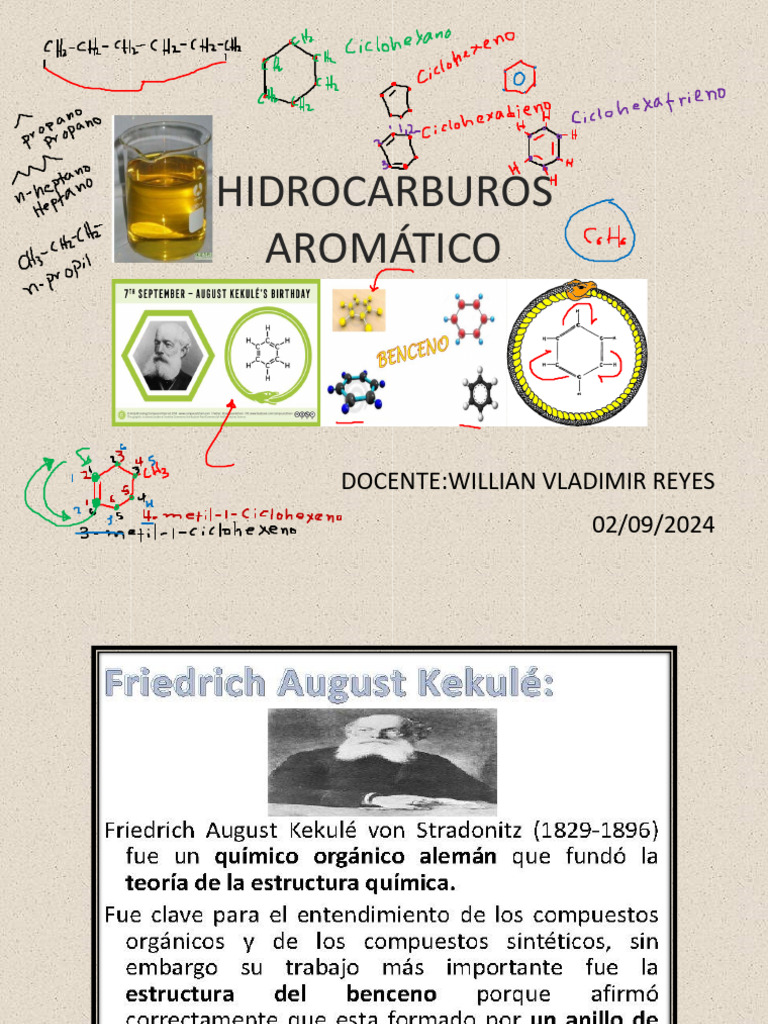 Nomenclatura de Hidrocarburos Aromáticos | PDF