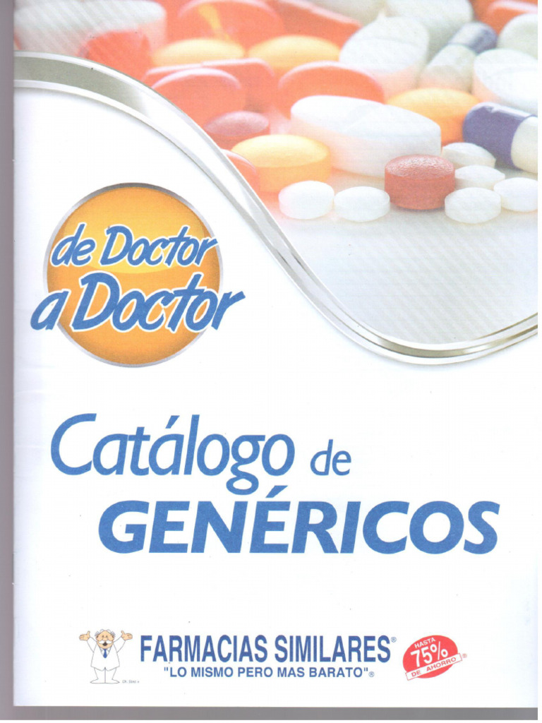 Catalogo de Genericos | PDF